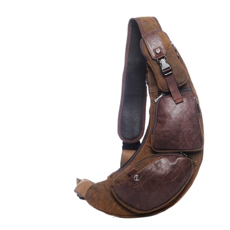 Sling Backpack Shoulder - Męska torba na ramię, plecak crossbody,