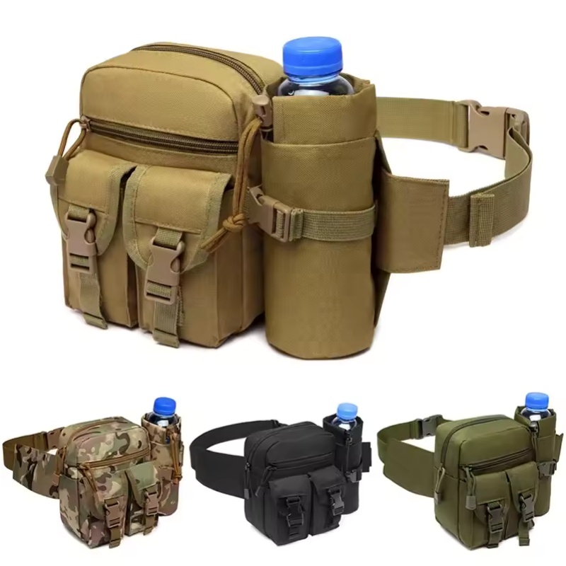 Hydration Pack Outdoor - Męska torba biodrowa outdoorowa, taktyczna, wodoodporna,