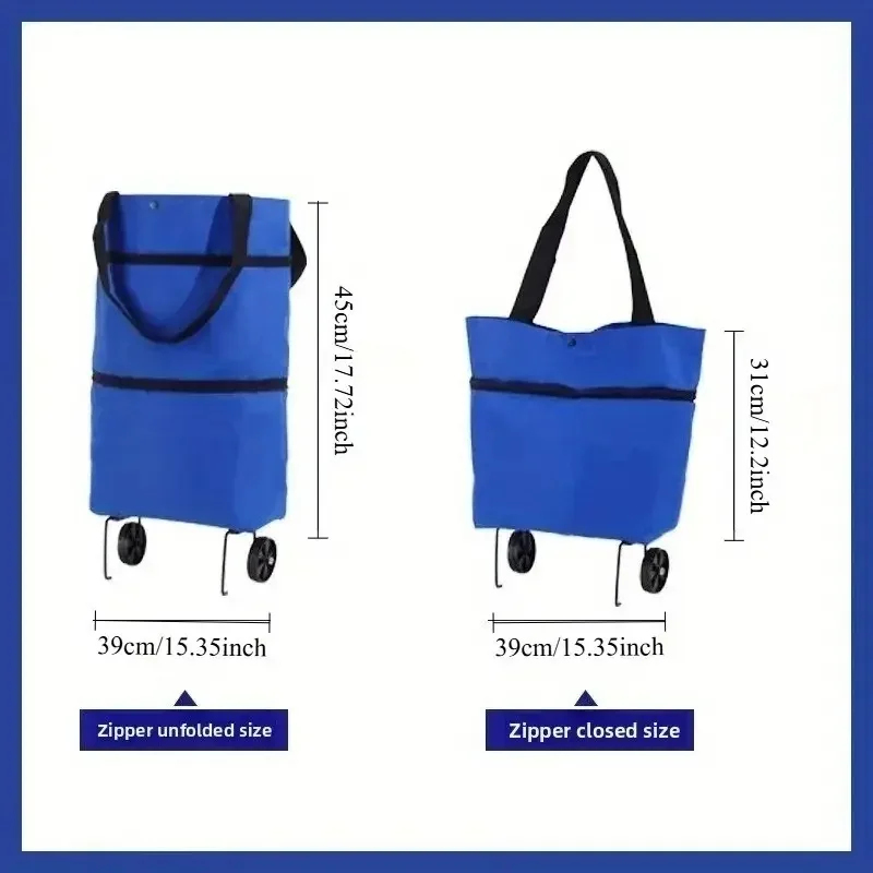 Składany, przenośny wózek na z – Foldable Backpack Small recenzja i cena