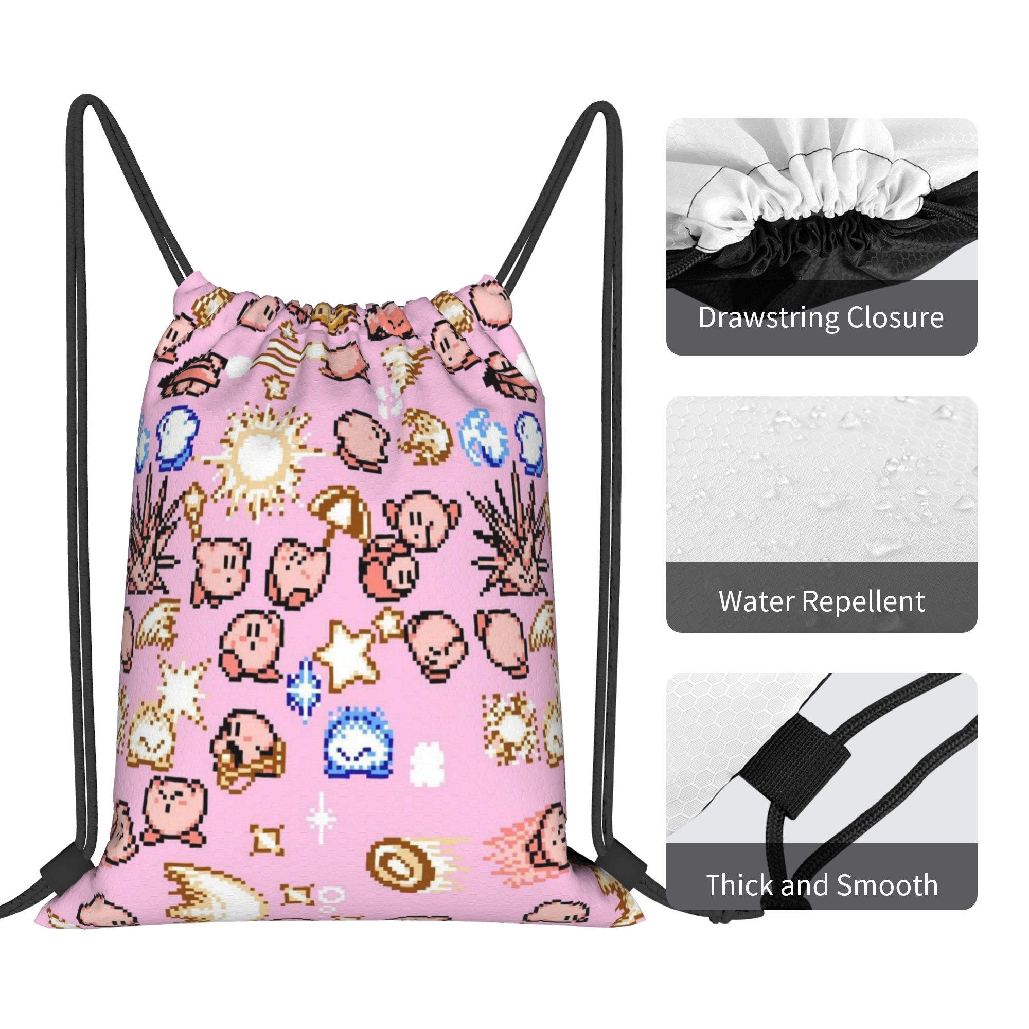 Torby ze sznurkiem z motywem k – Drawstring Gym Bag recenzja i cena