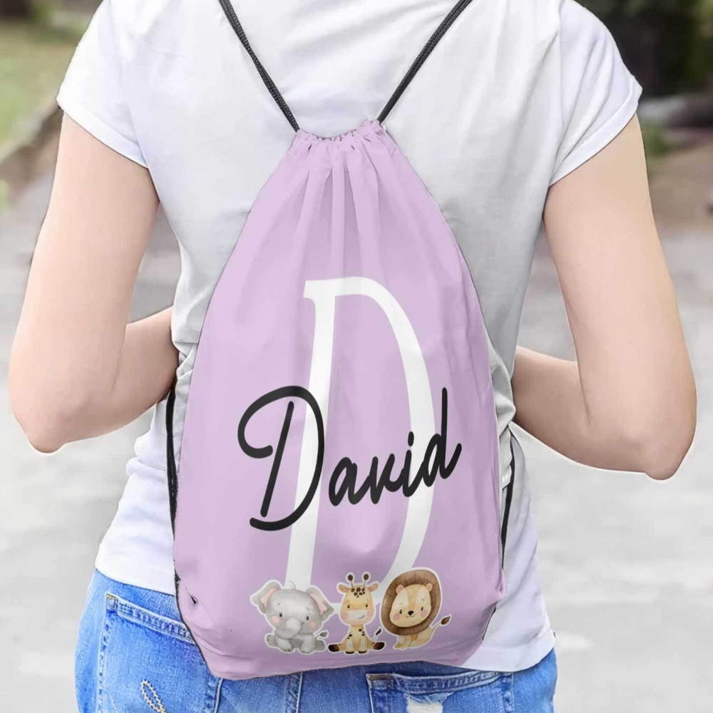 1 szt. Uroczy plecak ze sznurk – Drawstring Gym Bag recenzja i cena