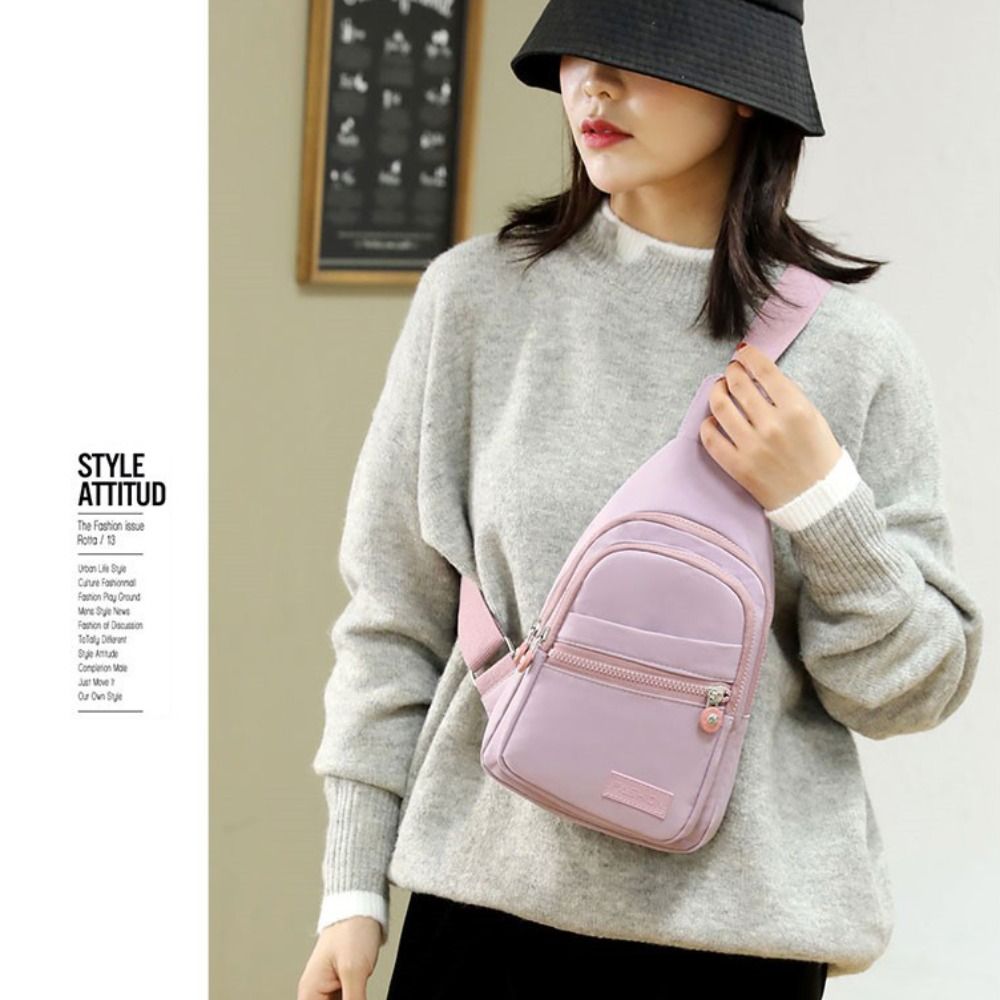 Nylonowe damskie torby na klat – Sling Backpack Shoulder recenzja i cena