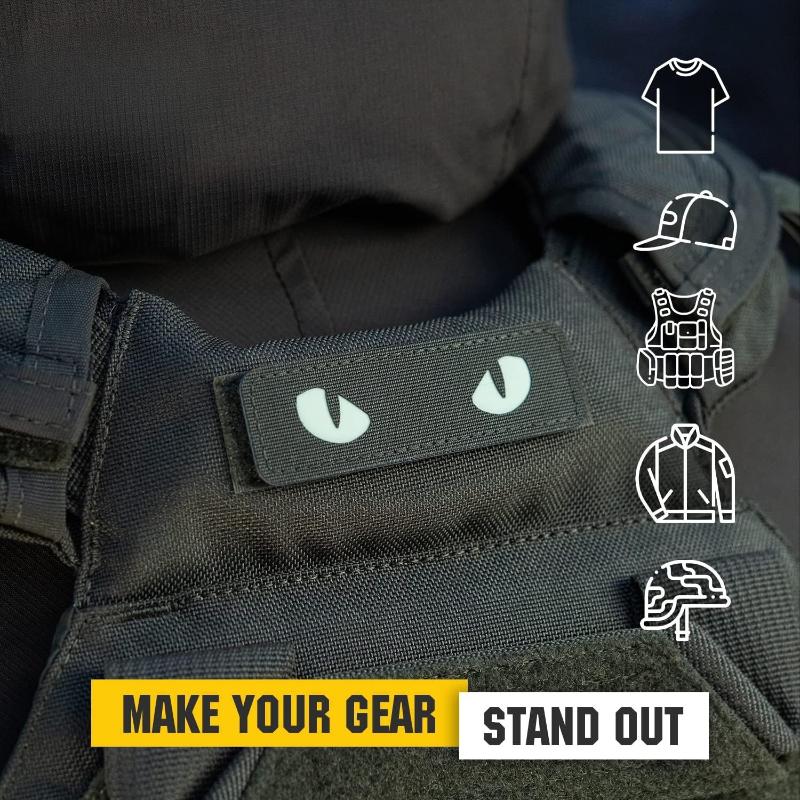 Naszywki z haftowanym motywem  – Urban Backpack Tactical recenzja i cena