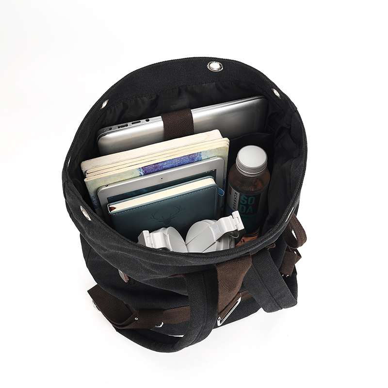 Nowy Duży Plecak Płócienny Męs – Canvas Backpack Casual recenzja i cena