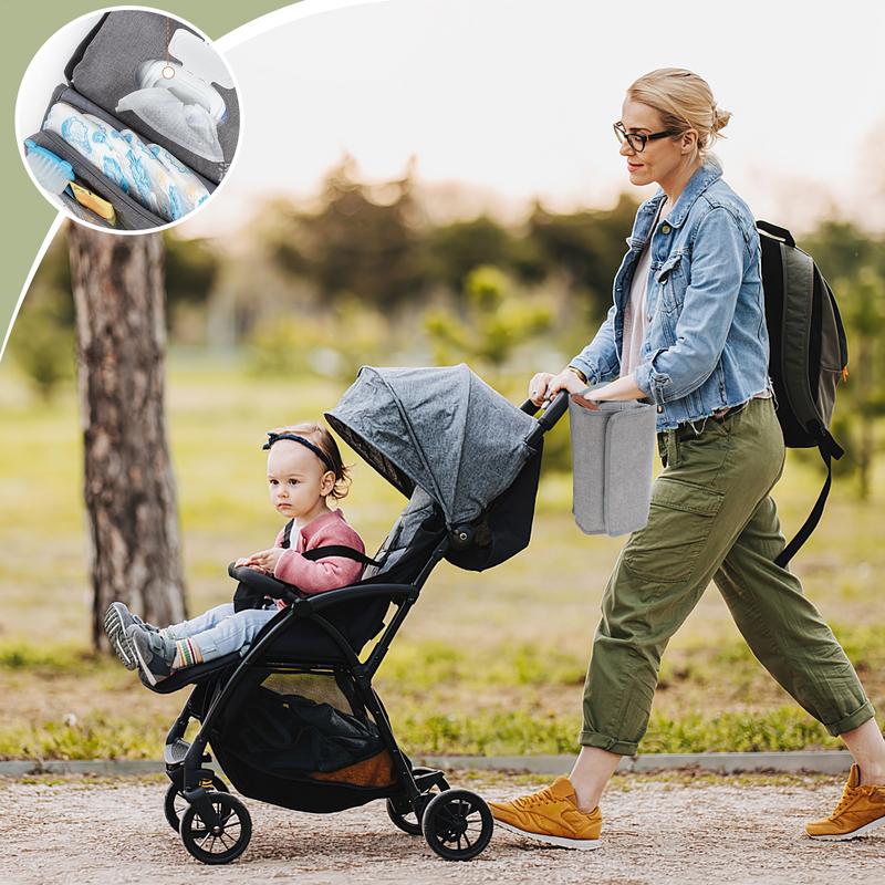 Mała torba na pieluchy składan – Foldable Backpack Small recenzja i cena