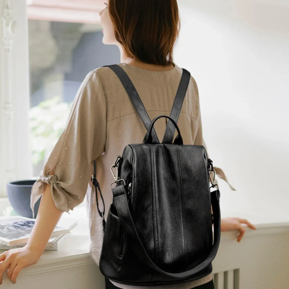 Nowy plecak na laptopa z zabez – Leather Backpack Vintage recenzja i cena