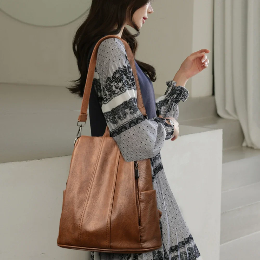 Nowy plecak na laptopa z zabez – Leather Backpack Vintage recenzja i cena