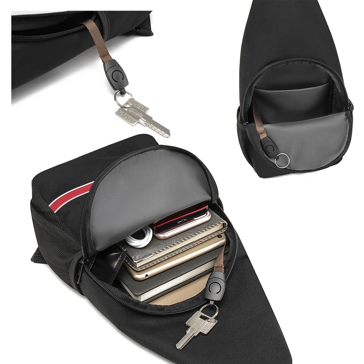 Torba na klatkę piersiową z lo – Sling Backpack Shoulder recenzja i cena